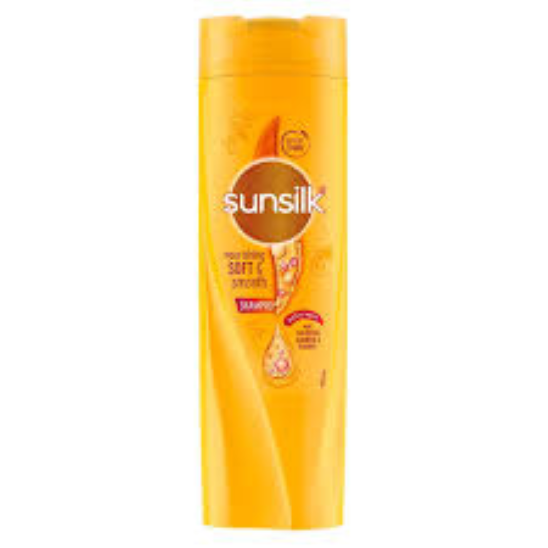 SUNSILK SOFT &SMOOTH SHAMPOO YELLOW 340ML